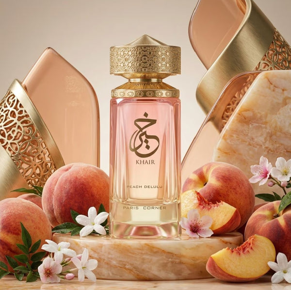 Paris Corner Khair Peach Delulu 100ml EDP Spray