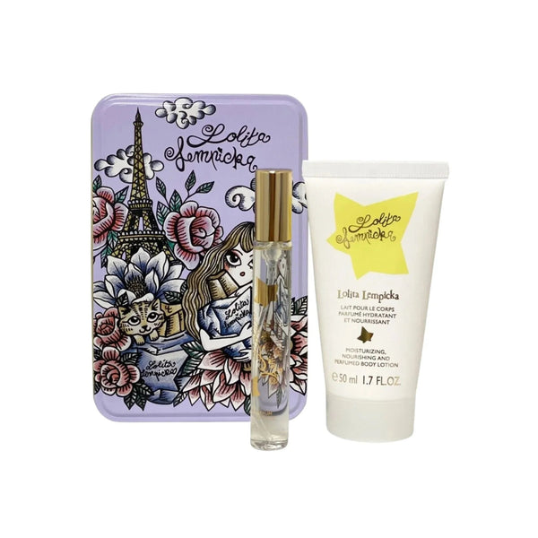 Lolita Lempicka Green Lover Gift Set 7.5ml EDP Spray + 50ml Body Lotion