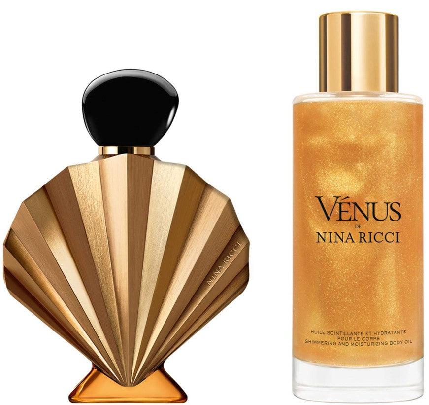 Nina Ricci Venus De Nina Ricci Gift Set 50ml EDP Spray + 100ml Body Oil