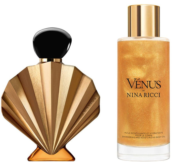 Nina Ricci Venus De Nina Ricci Gift Set 50ml EDP Spray + 100ml Body Oil