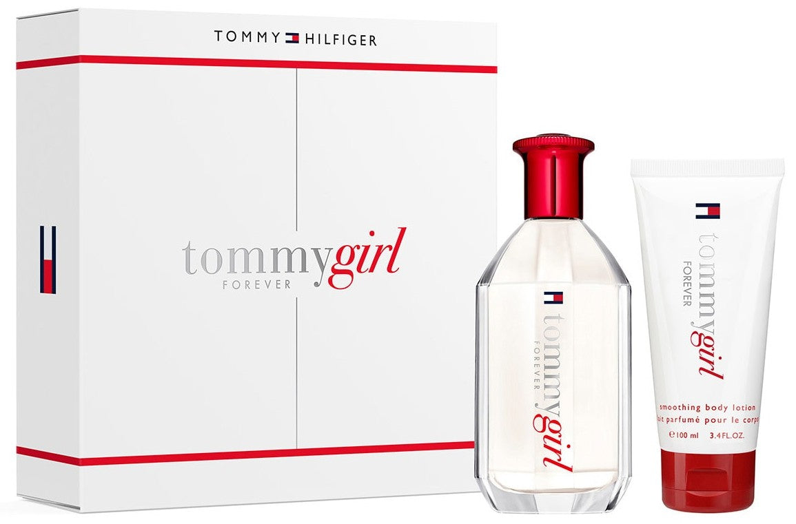 Tommy Hilfiger Tommy Girl Forever 100ml EDT Spray + 100ml Body Lotion Gift Set
