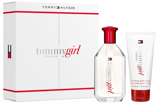 Tommy Hilfiger Tommy Girl Forever 100ml EDT Spray + 100ml Body Lotion Gift Set