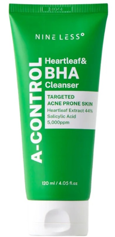 Nineless A-Control Heartleaf & BHA Cleanser 120ml
