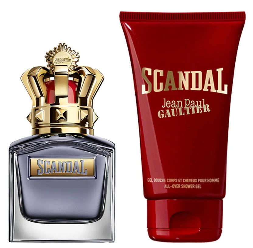 Jean Paul Gaultier Scandal Pour Homme Gift Set: 50ml EDT Spray + 75ml Shower Gel