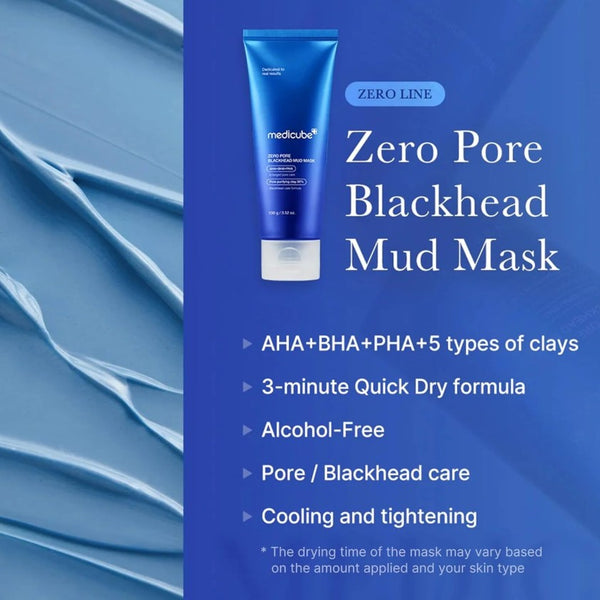 Medicube Zero Pore Blackhead 100g Mud Mask