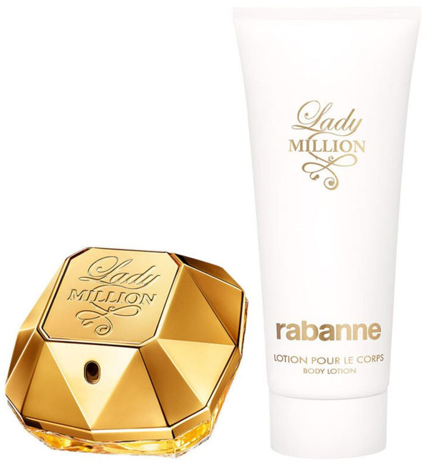 Rabanne Lady Million Gift Set Eau de Parfum 50ml + Body Lotion 100ml
