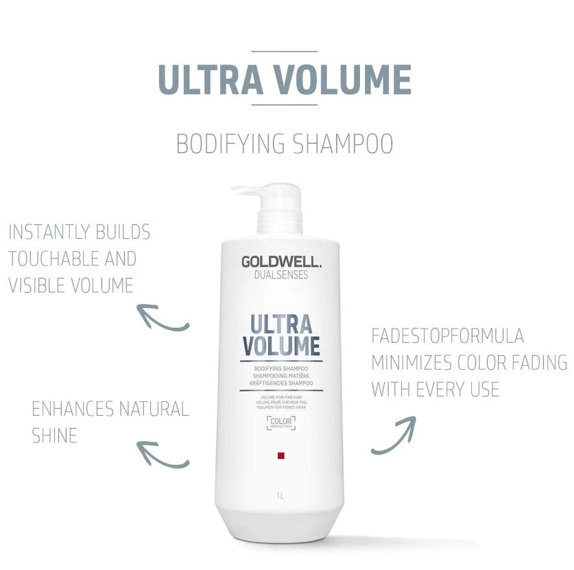 Goldwell Dualsenses Ultra Volume Bodifying 1000ml Shampoo