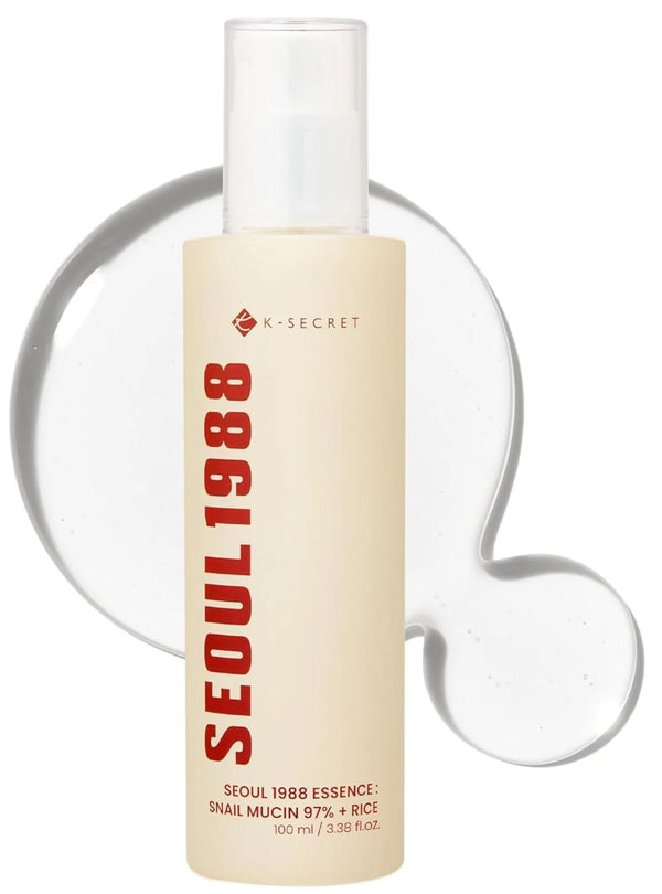K-Secret Seoul 1988 Snail Mucin 97% + Rice 100ml Essence