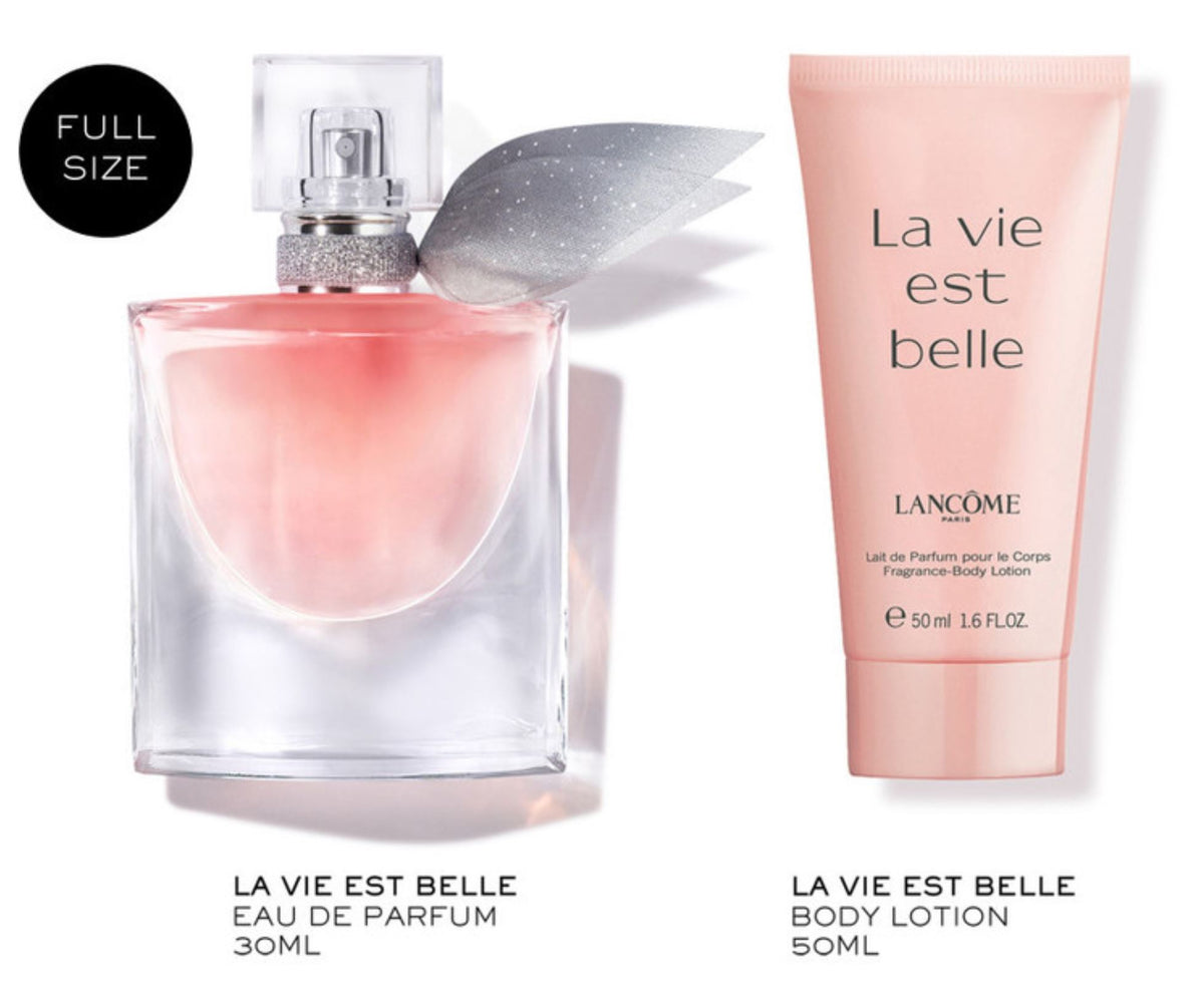Lancome La Vie Est Belle Gift Set 30ml EDP + 50ml Body Lotion