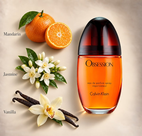 Calvin Klein Obsession 50ml EDP Spray - X2 MULTIPACK