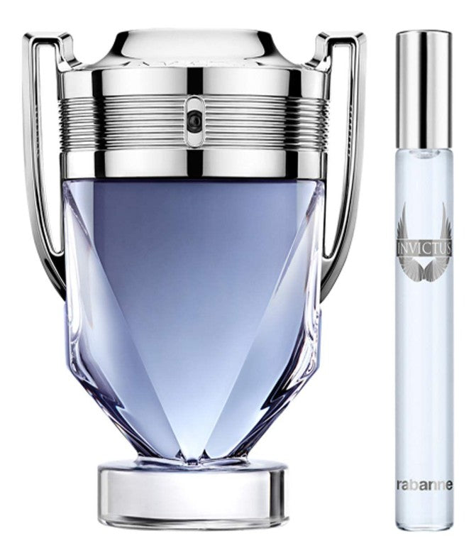 Paco Rabanne Invictus Gift Set 100ml EDT Spray + 10ml EDT Spray