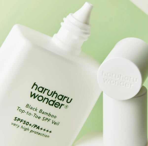 Haruharu Wonder Black Bamboo Top To Toe Sunscreen SPF50+ 100ml
