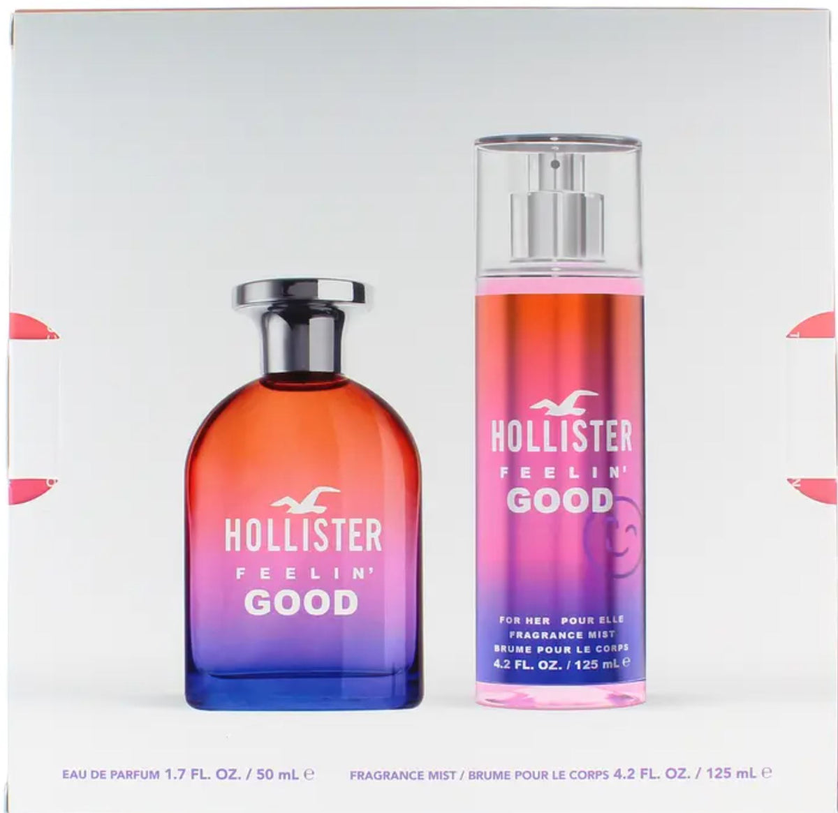 Hollister Feelin' Good For Her Gift Set Eau de Parfum 50ml + Body Mist 125ml