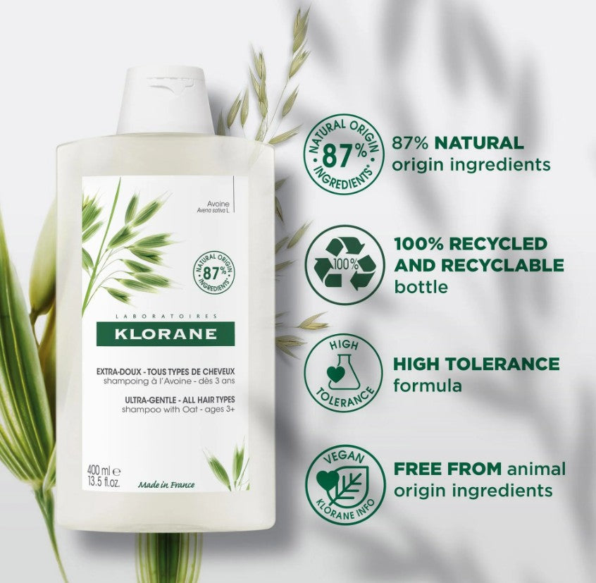 Klorane Oat Milk Shampoo 400ml
