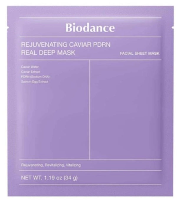 Biodance Rejuvenating Caviar PDRN Real Deep 34g Mask Sheet