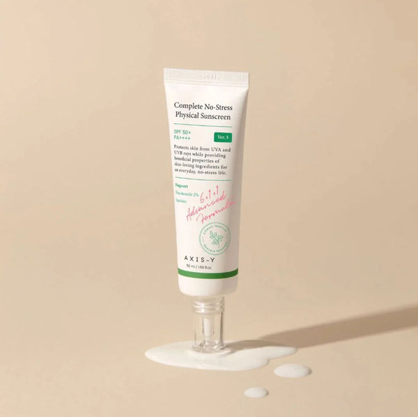 Axis-Y Complete No-Stress Physical Sunscreen SPF50+ 50ml