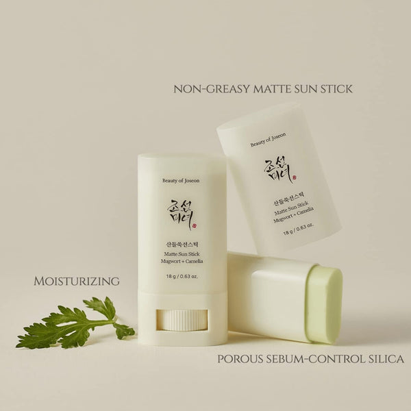Beauty Of Joseon Matte Sun Stick Mugwort + Camelia SPF50+ PA++++ 18g