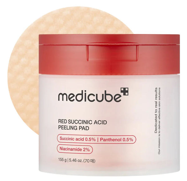 Medicube Red Succinic Acid 70pcs Peeling Pads