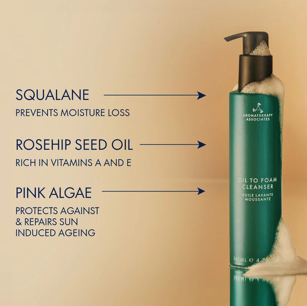 Aromatherapy Associates Oil To Foam 140ml Cleanser