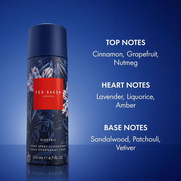Ted Baker Fusion Electric Deodorant Body Spray 200ml