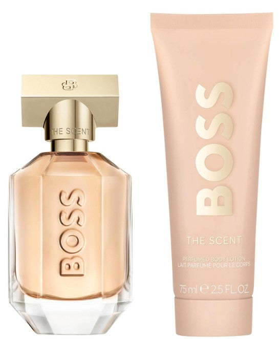 Hugo Boss The Scent 50ml EDP Spray + 75ml Body Lotion Gift Set