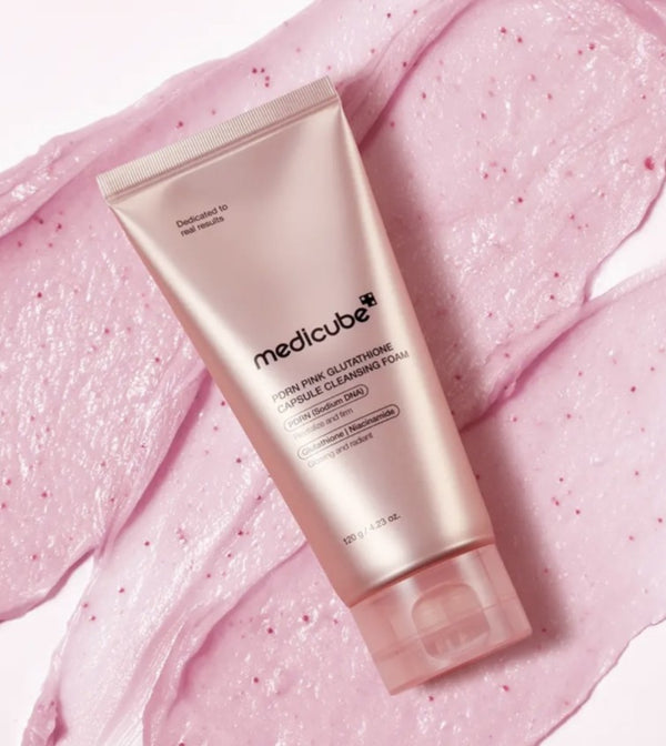 Medicube PDRN Pink Glutathione Capsule Foam Cleanser 120g