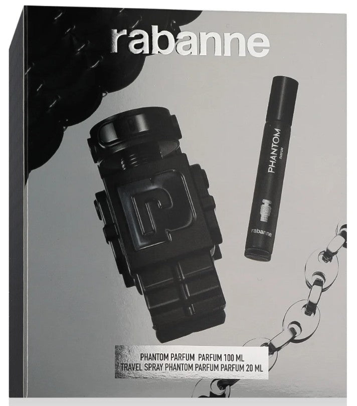 Paco Rabanne Phantom Gift Set Parfum Spray 100ml + Parfum Spray 20ml