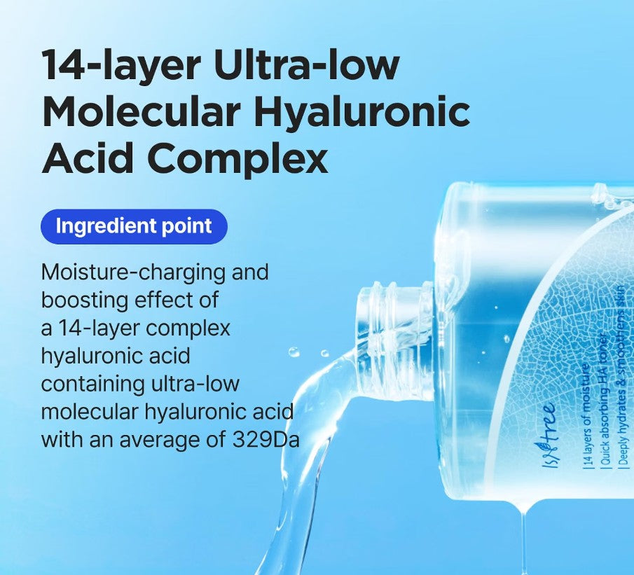 Isntree Ultra Low Molecular Hyaluronic Acid Toner 300ml