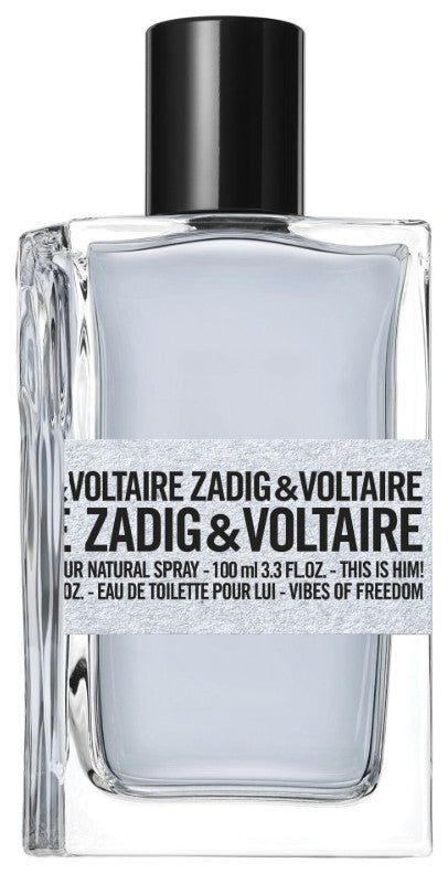 Zadig & Voltaire This Is Him! Vibes Of Freedom 100ml EDT Spray