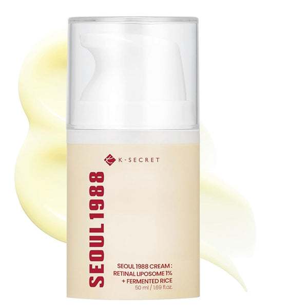 K-Secret Seoul 1988 Retinal Liposome + Fermented Rice 50ml Face Cream