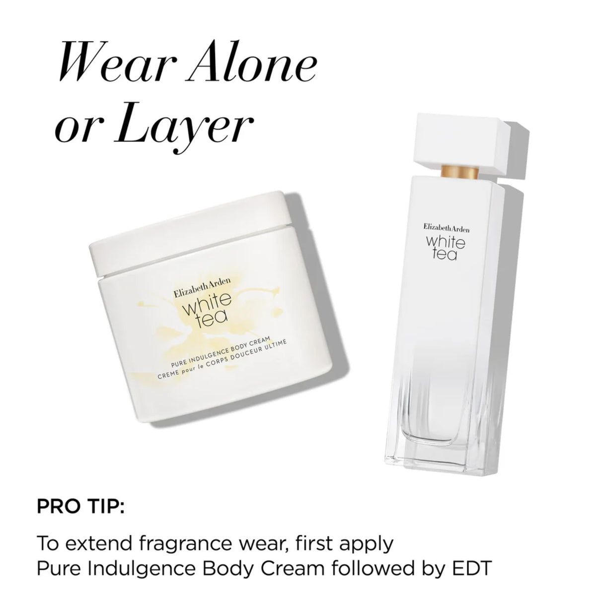 Elizabeth Arden White Tea Gift Set EDT 100ml + Body Cream 400ml