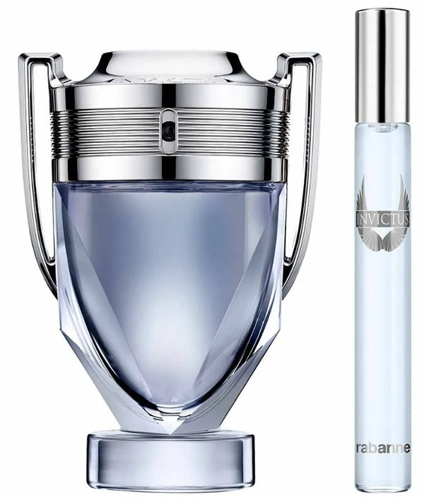 Paco Rabanne Invictus 100ml EDT Spray + 10ml EDT Spray Gift Set