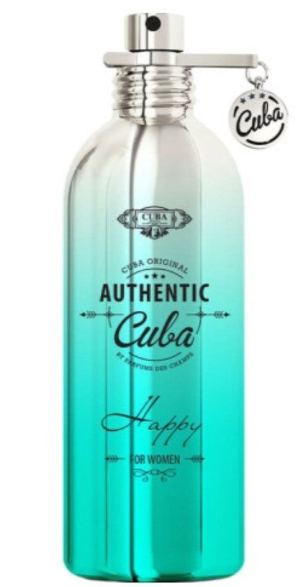 Cuba Authentic Happy For Women 100ml EDP Spray