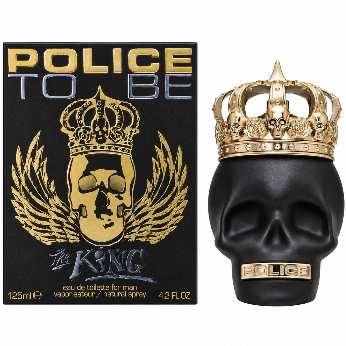Police To Be The King 125ml EDT Spray