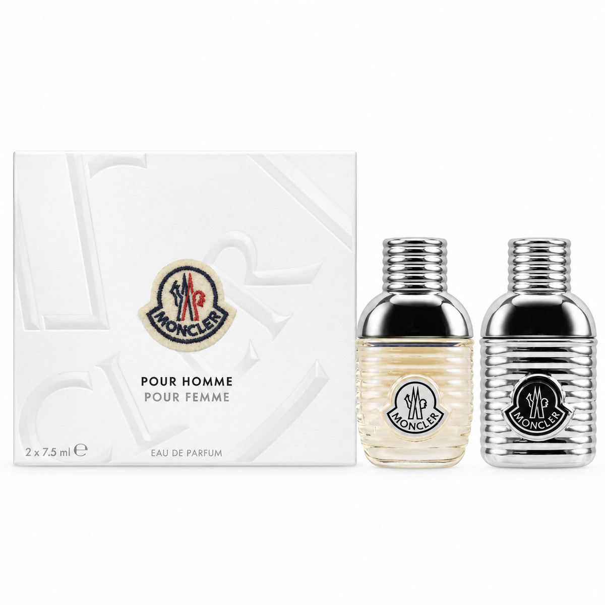 Moncler Pour Femme & Pour Homme Gift Set EDP 7.5ml - EDP 7.5ml