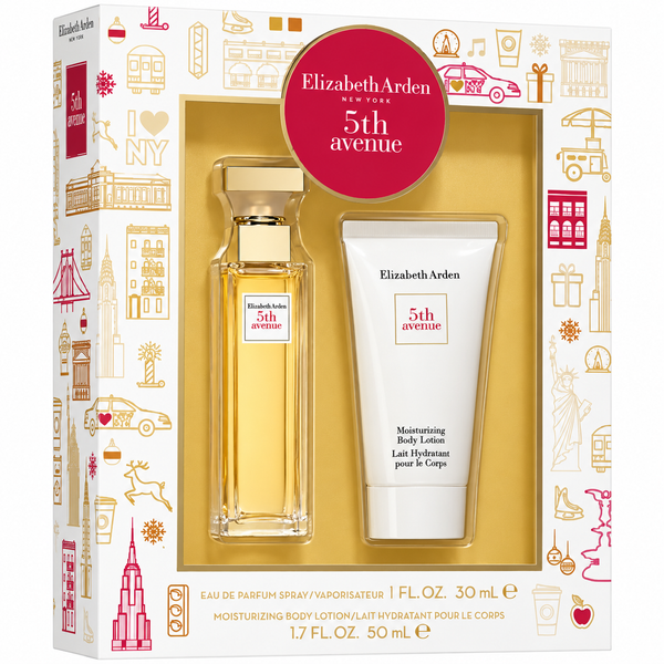Elizabeth Arden 5th Avenue Gift Set 30ml EDP Spray + Body Lotion 50ml