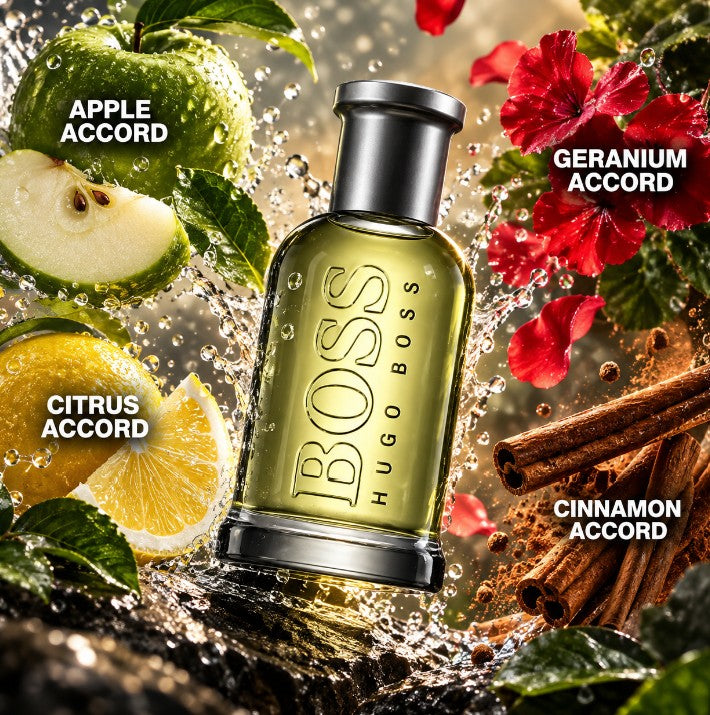 Hugo Boss Bottled 50ml Aftershave Splash - X2 MULTIPACK
