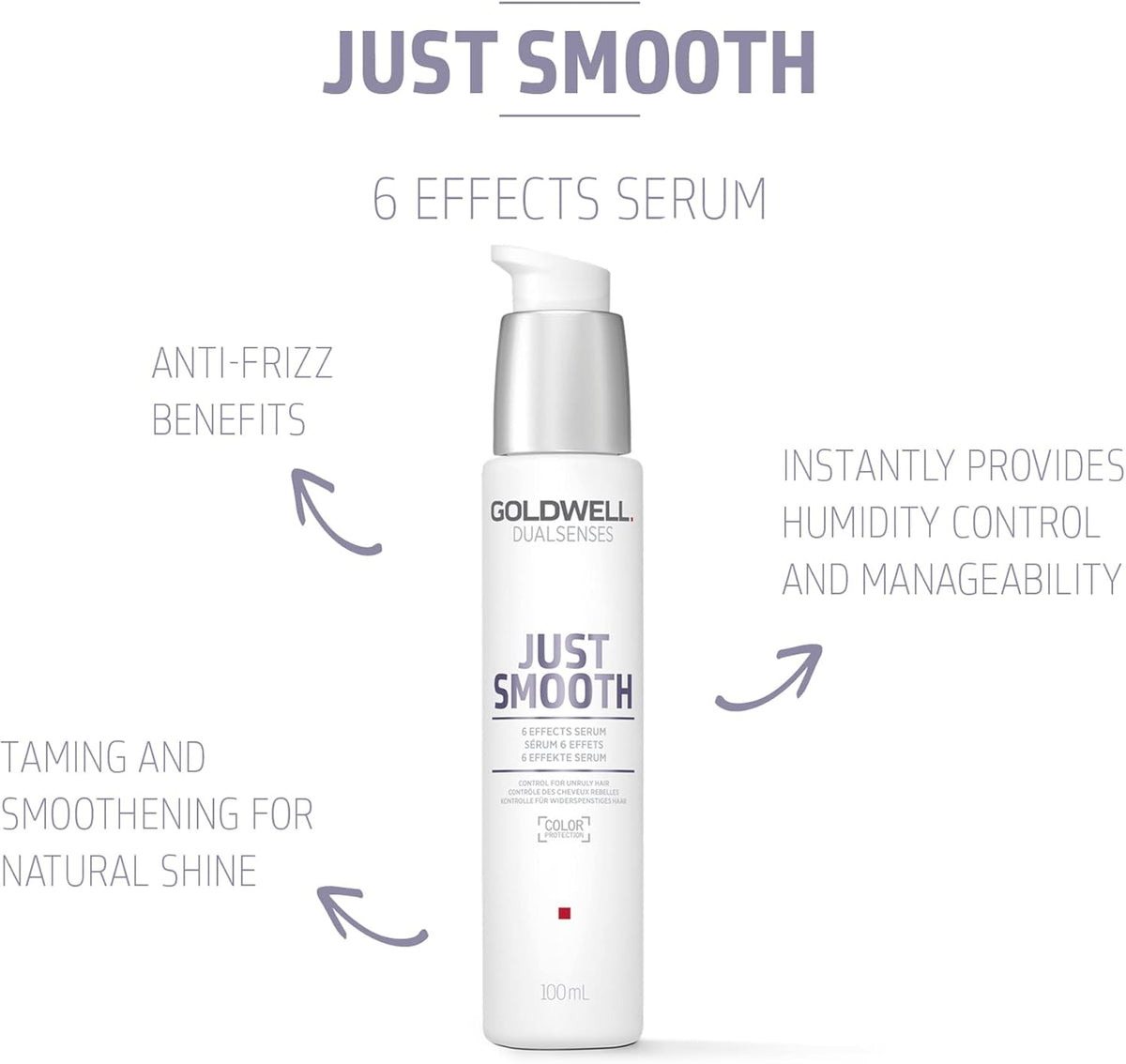 Goldwell Dualsenses Just Smooth 100ml 6 Effects Serum