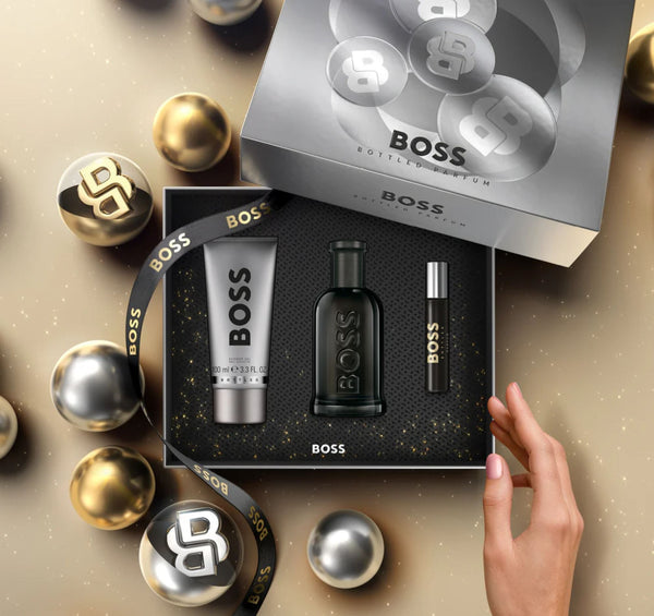 Hugo Boss Bottled Gift Set 100ml EDP + 100ml Shower Gel + 10ml EDP