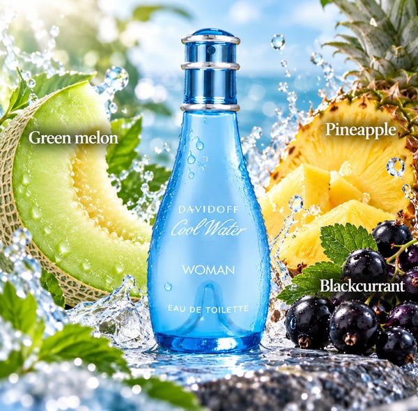 Davidoff Cool Water Woman 30ml EDT Spray - X2 MULTIPACK