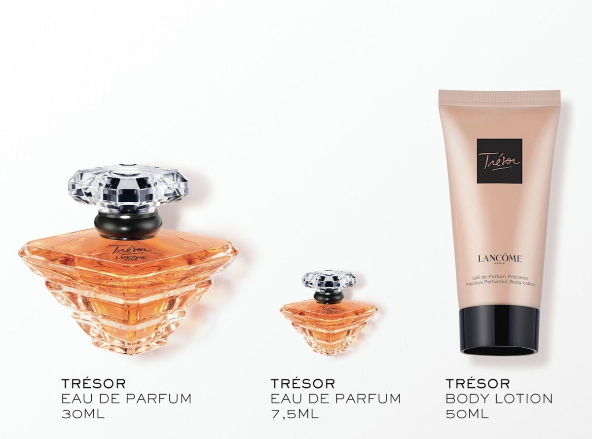 Lancome Tresor Gift Set 30ml EDP + 50ml Body Lotion + 7.5ml EDP