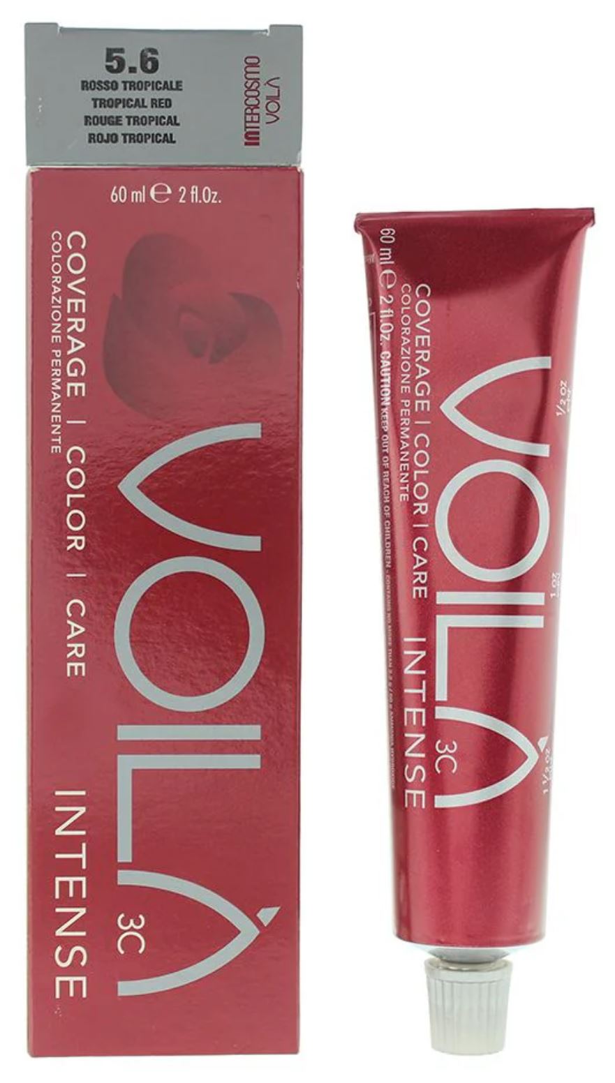 Intercosmo Voilà 3C Intense Hair Colour 60ml - 5.6 Tropical Red
