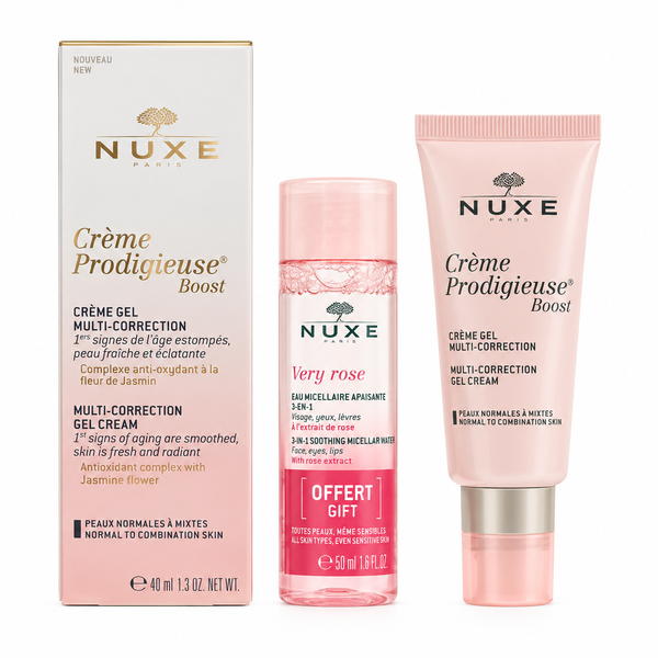 Nuxe Creme Prodigieuse Light Gift Set Gel-Cream 40ml + Micellar Water 50ml