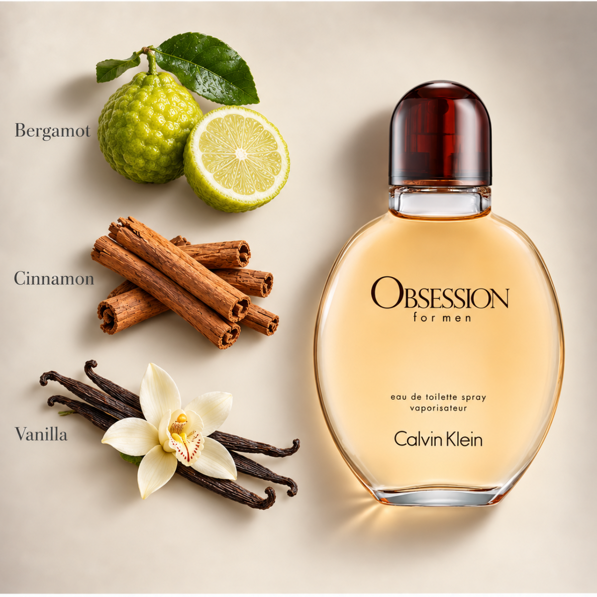 Calvin Klein Obsession For Men 125ml EDT Spray
