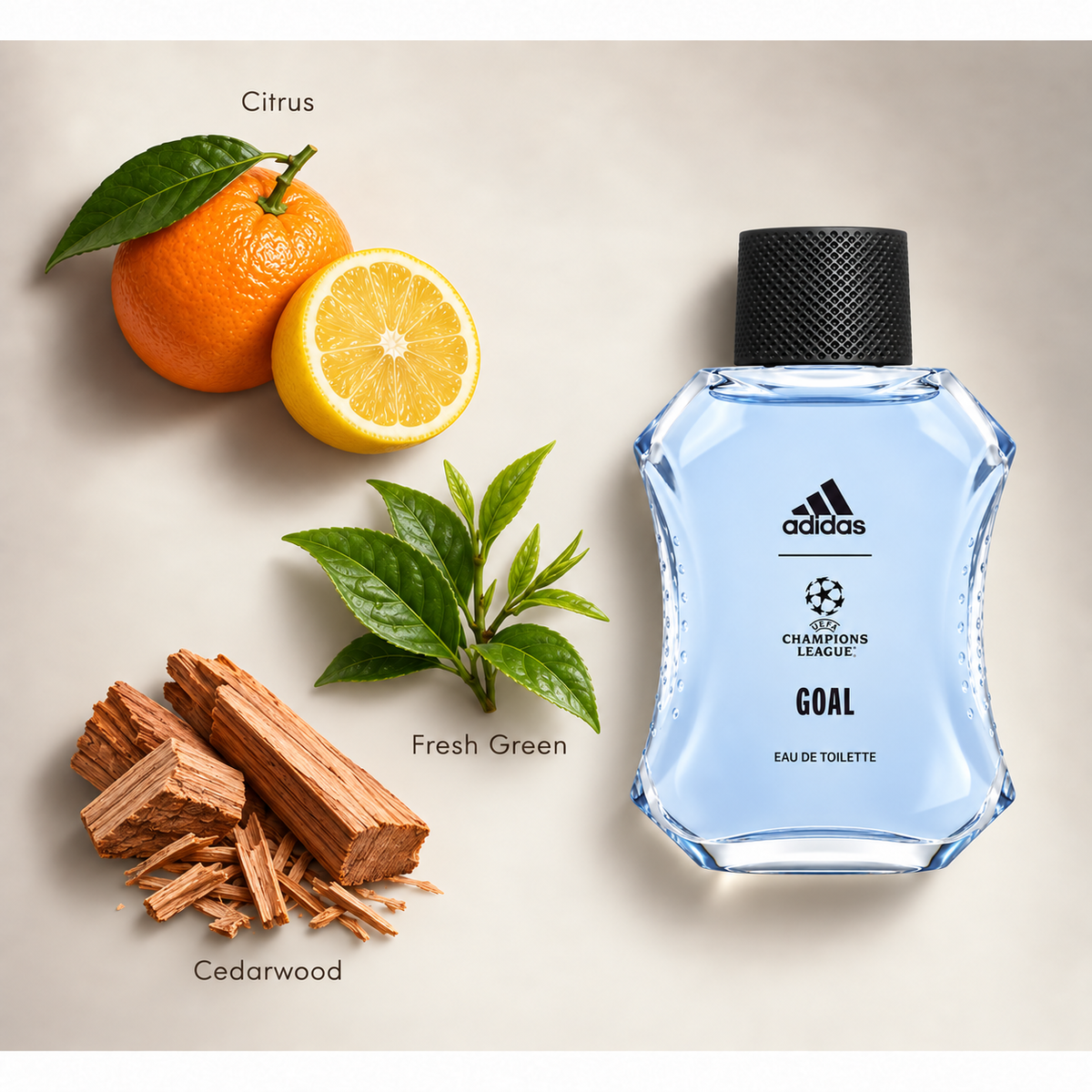 Adidas UEFA Champions League Goal EDT 100ml Splash
