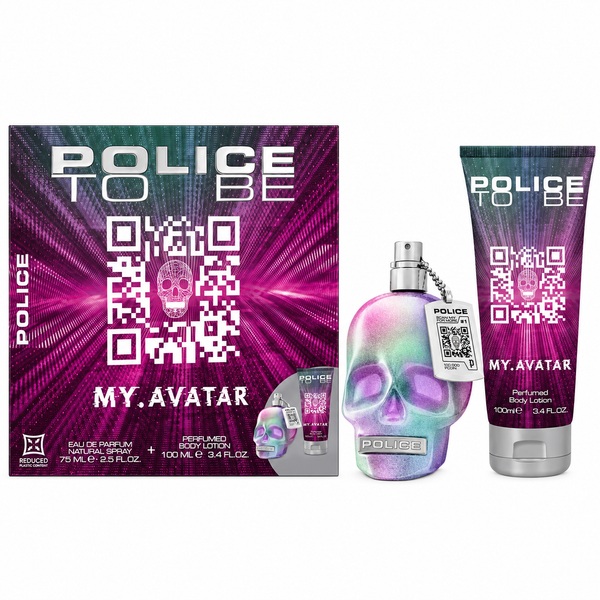 Police To Be My Avatar for Her Gift Set 40ml EDP Spray - Body Lotion 100ml