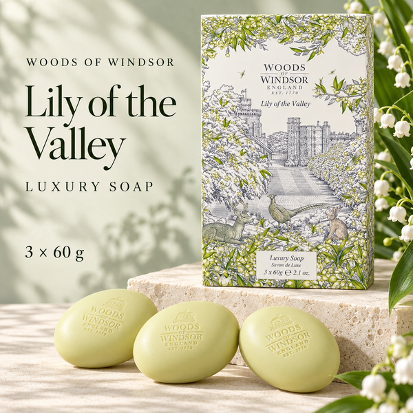 Woods Of Windsor Lily Of The Valley Soap 3 X 60G