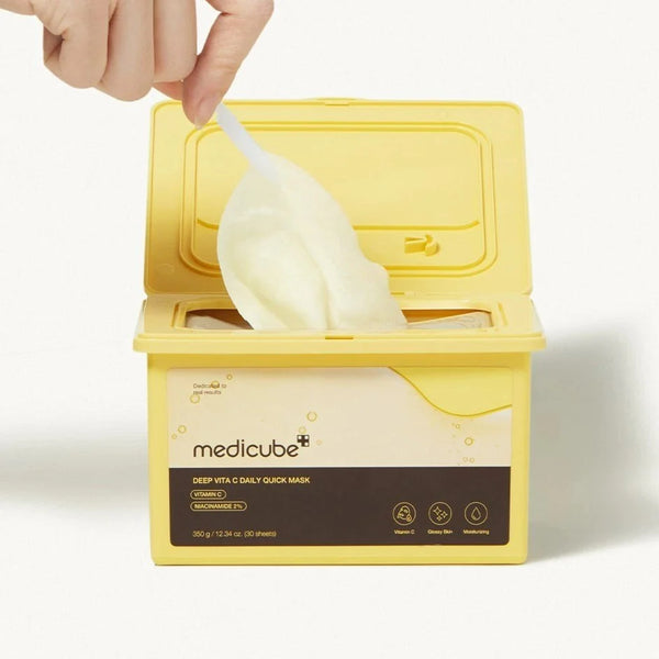 Medicube Deep Vita C Daily Quick 350g Mask (30 Sheets)