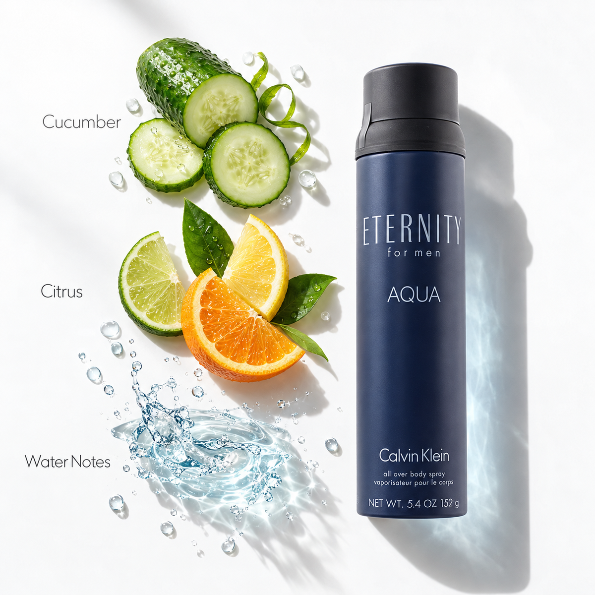 Calvin Klein Eternity For Men Aqua Body Spray 152G