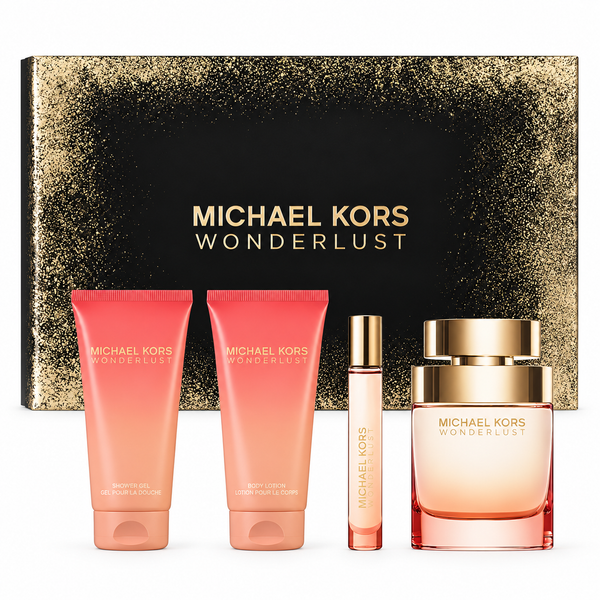 Michael Kors Wonderlust Gift Set Eau de Parfum 100ml + Eau de Parfum 10ml + Body Lotion 100ml + Shower Gel 100ml